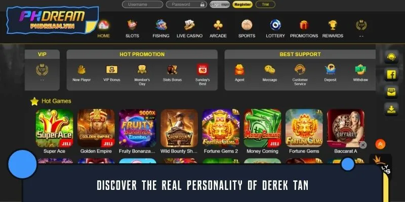 Discover the real personality of Derek Tan